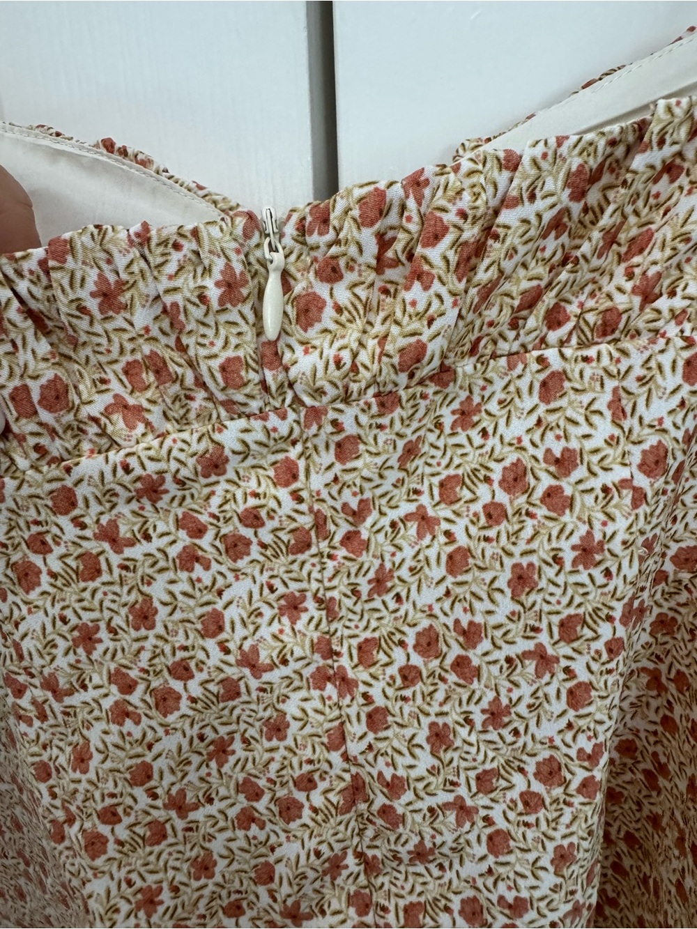 Et Clet Floral Tie-Front Cami Top - Picture 6 of 7